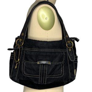 Fossil Back Brushed Canvas Shoulder Bag